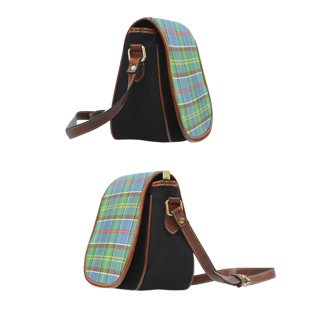 Colville Tartan Saddle Handbags