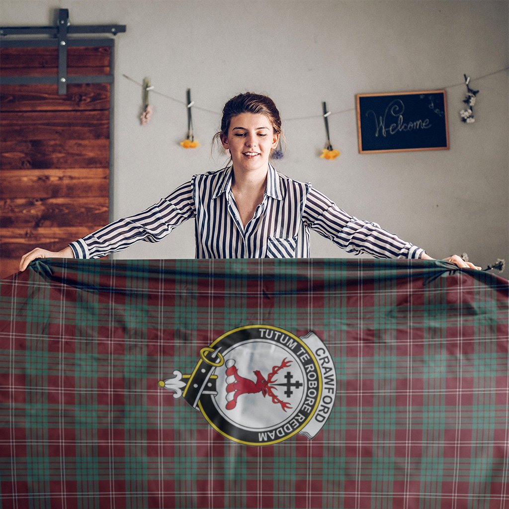 Crawford Tartan Crest Tablecloth