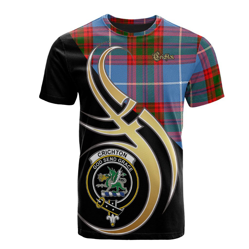 Crichton Tartan T-shirt - Believe In Me Style