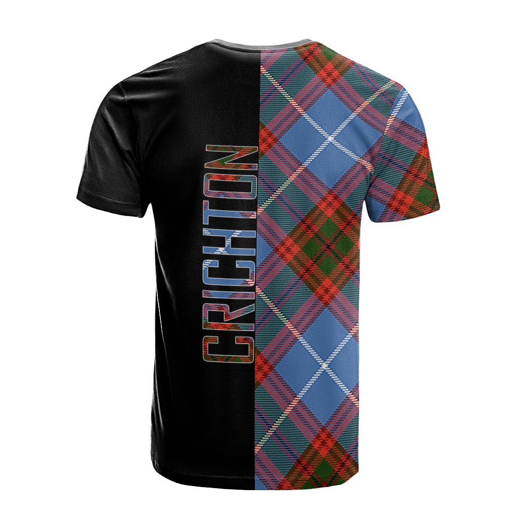 Crichton Tartan T-Shirt Half of Me - Cross Style