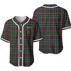 Crosbie Tartan Unisex Baseball Jersey