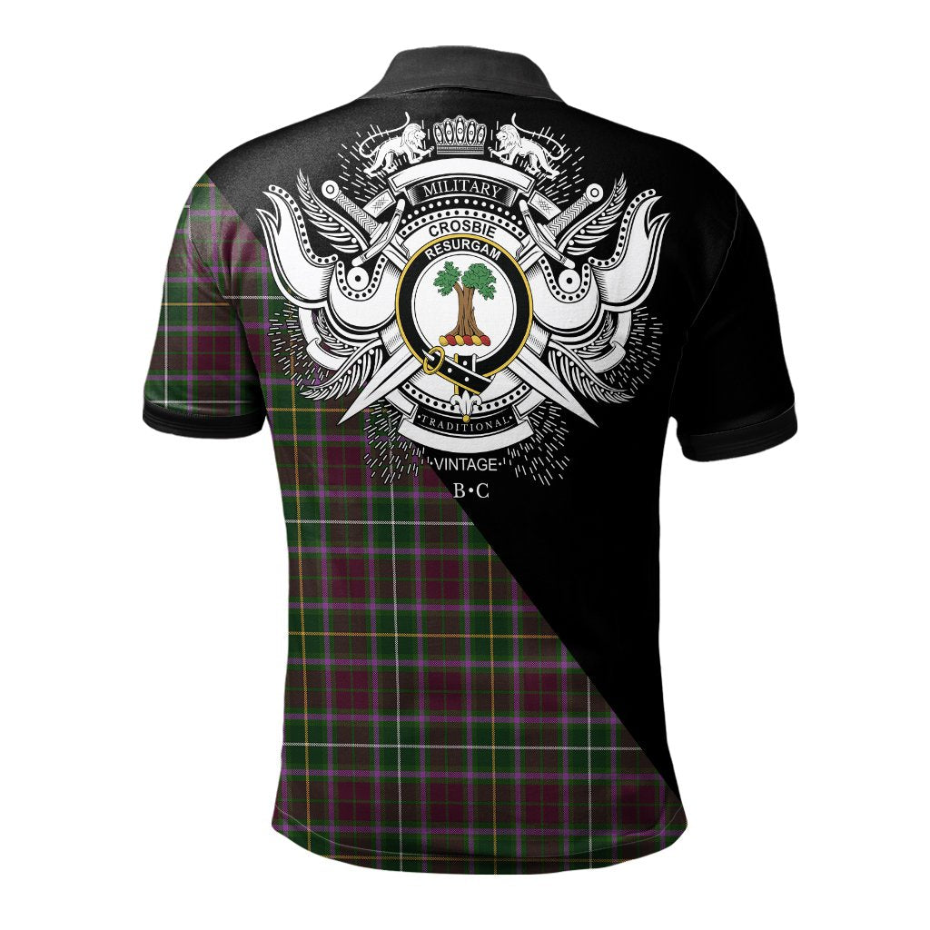 Crosbie Clan - Military Polo Shirt
