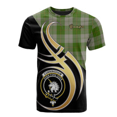 Cunningham Dress Green Dancers Tartan T-shirt - Believe In Me Style