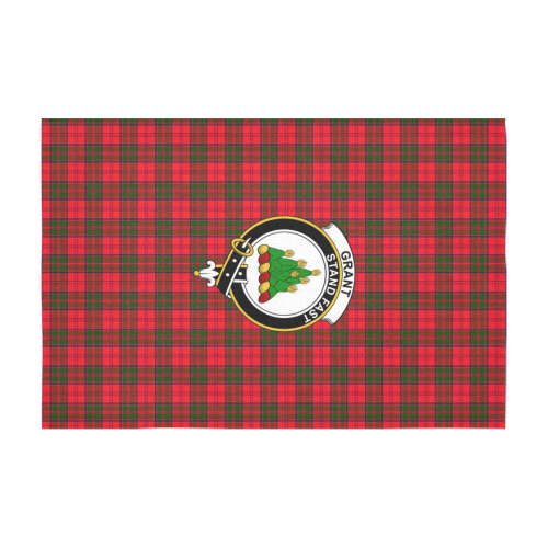 Grant Tartan Crest Tablecloth