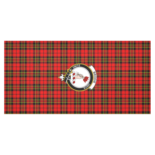 Brodie Tartan Crest Tablecloth