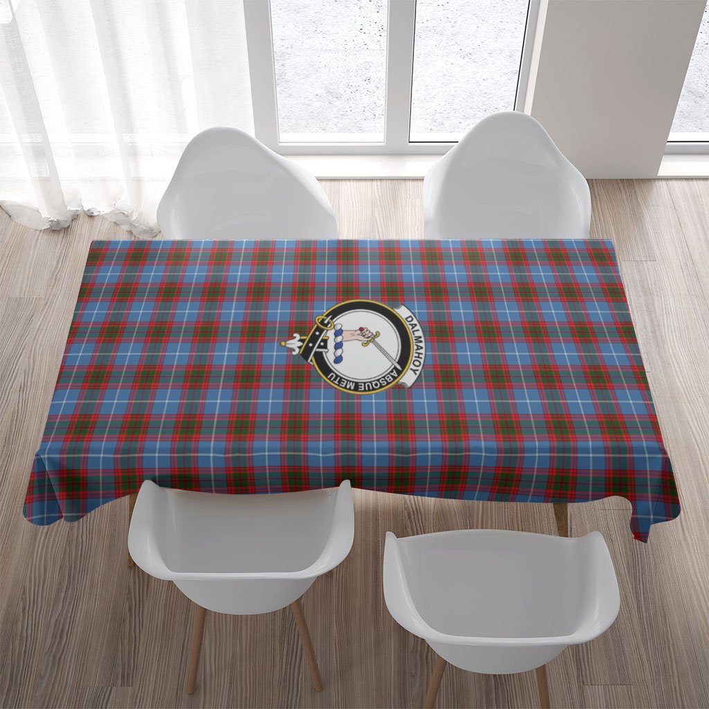 Dalmahoy Tartan Crest Tablecloth