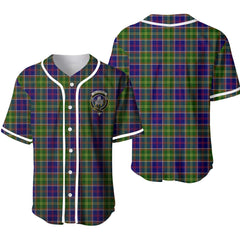 Dalrymple Tartan Unisex Baseball Jersey