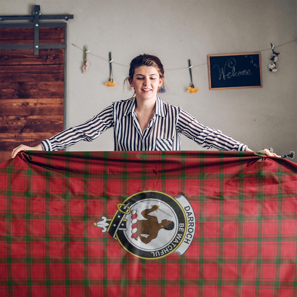 Darroch (Gourock) Tartan Crest Tablecloth