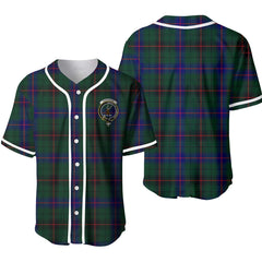 Davidson Tartan Unisex Baseball Jersey