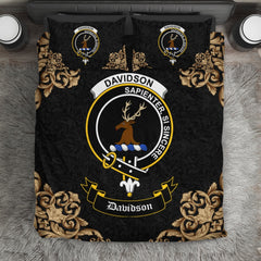 Davidson Crest Black Bedding Set