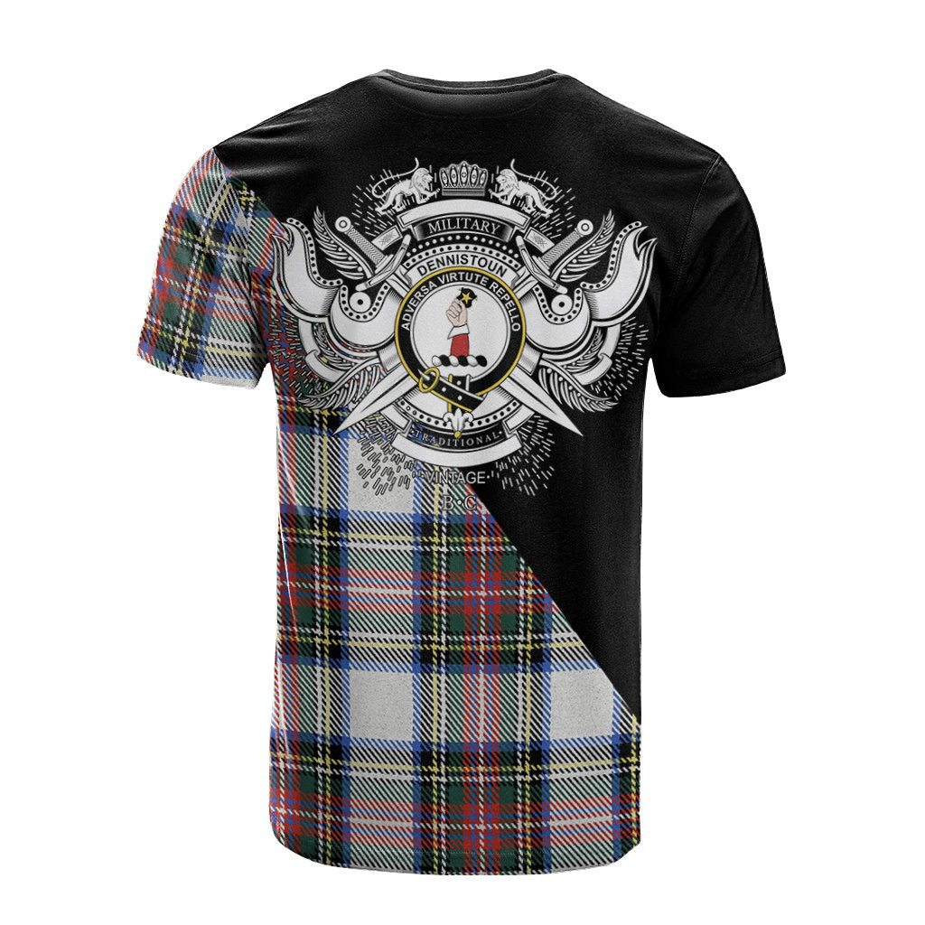 Dennistoun Tartan - Military T-Shirt