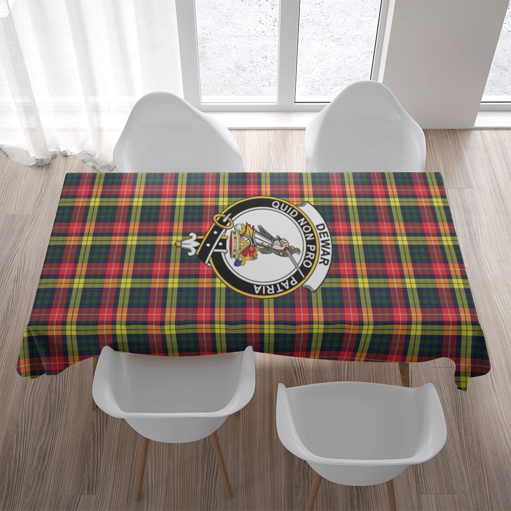 Dewar Tartan Crest Tablecloth