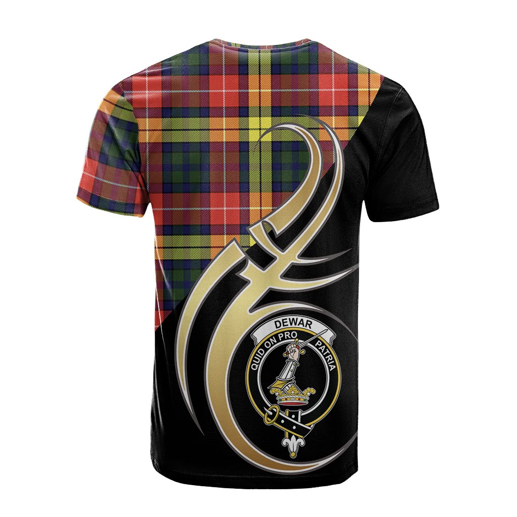 Dewar Tartan T-shirt - Believe In Me Style