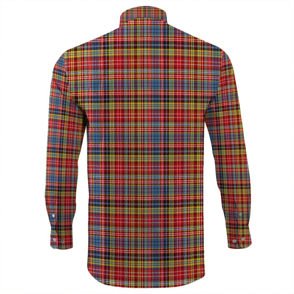 Drummond of Strathallan Tartan Long Sleeve Button Shirt