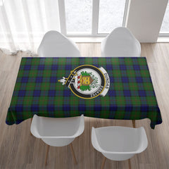 Dundas Tartan Crest Tablecloth