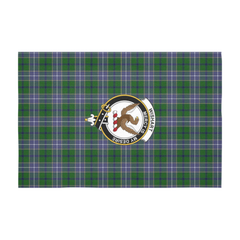 Wishart Tartan Crest Tablecloth