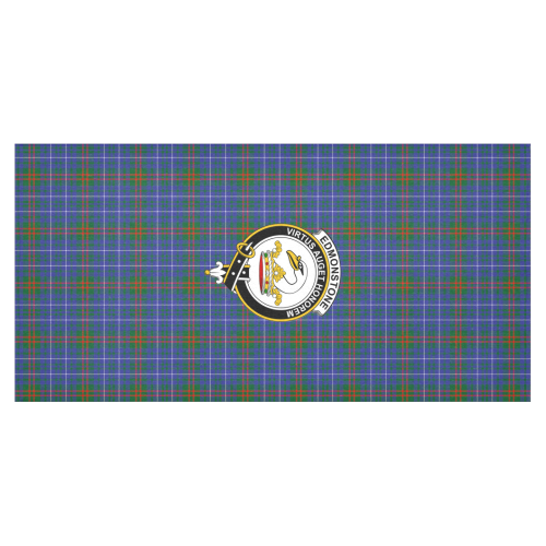 Edmonstone Tartan Crest Tablecloth