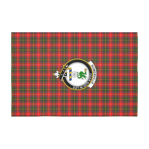 Somerville Tartan Crest Tablecloth