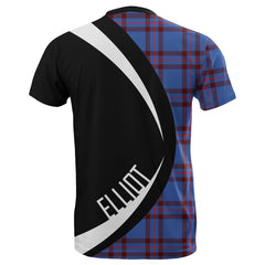 Elliot Modern Tartan Crest Circle T-shirt