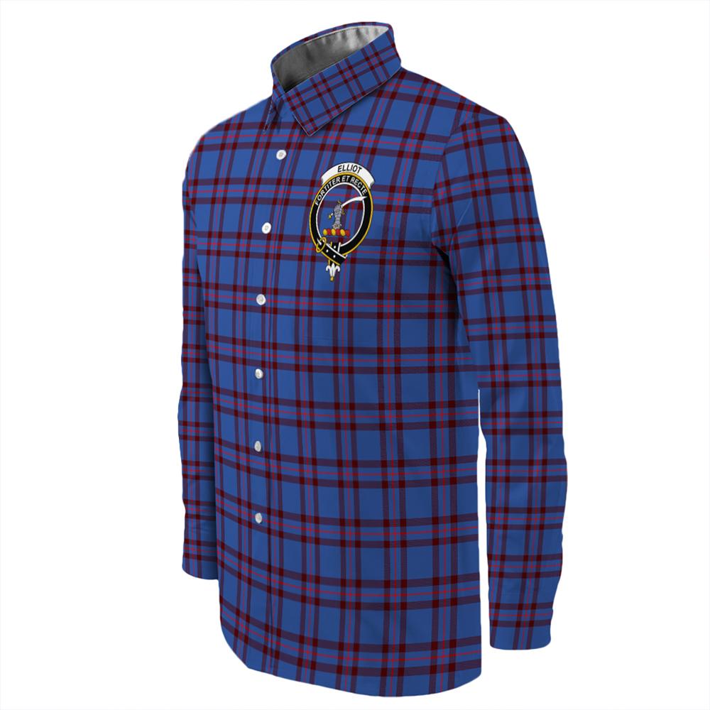 Elliot Modern Tartan Long Sleeve Button Shirt