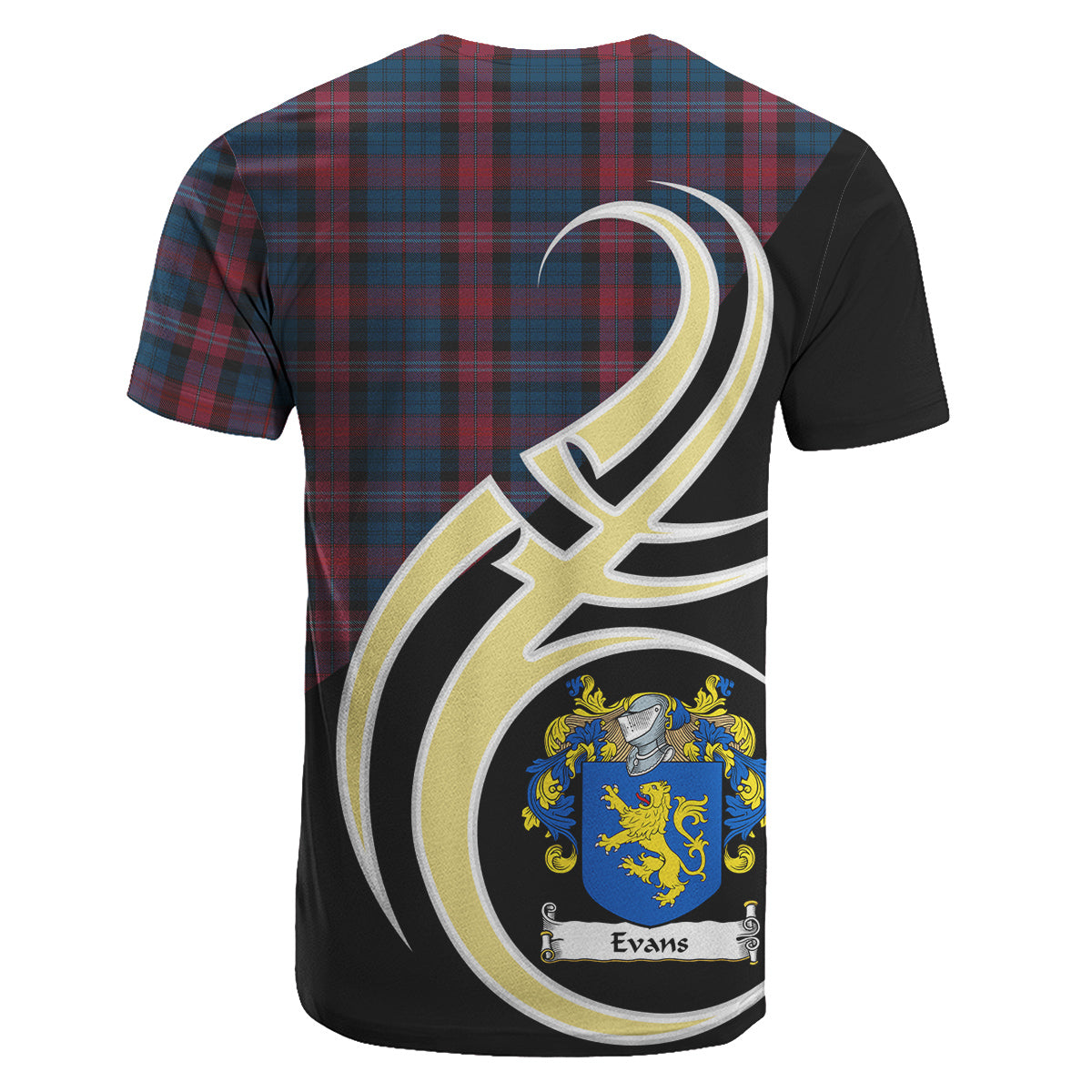 Evans Tartan T-shirt - Believe In Me Style