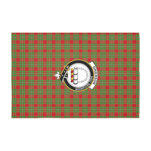 Grierson Tartan Crest Tablecloth