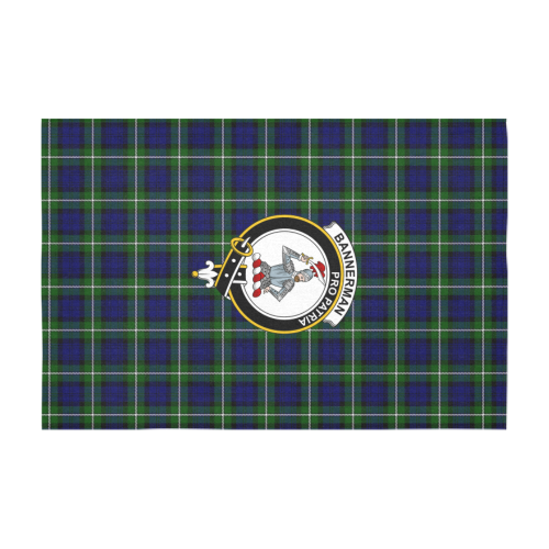 Bannerman Tartan Crest Tablecloth