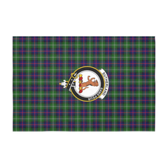 Sutherland Tartan Crest Tablecloth