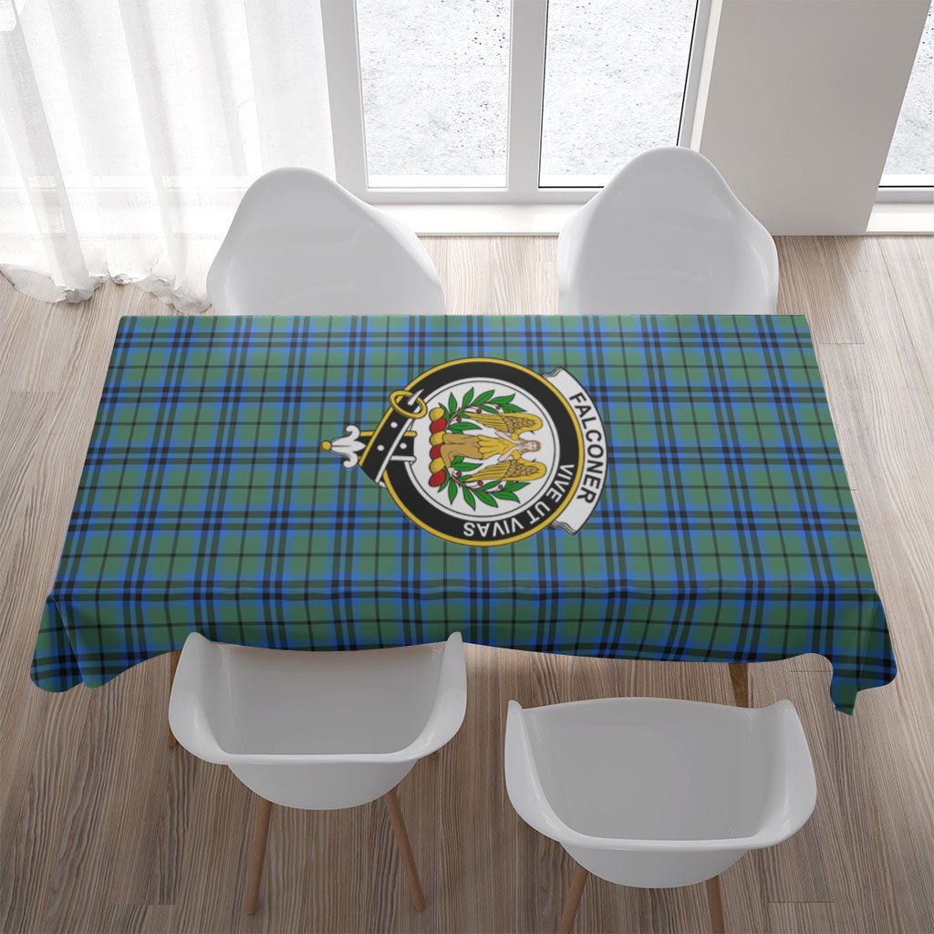 Falconer Tartan Crest Tablecloth