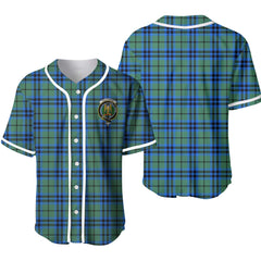 Falconer Tartan Unisex Baseball Jersey