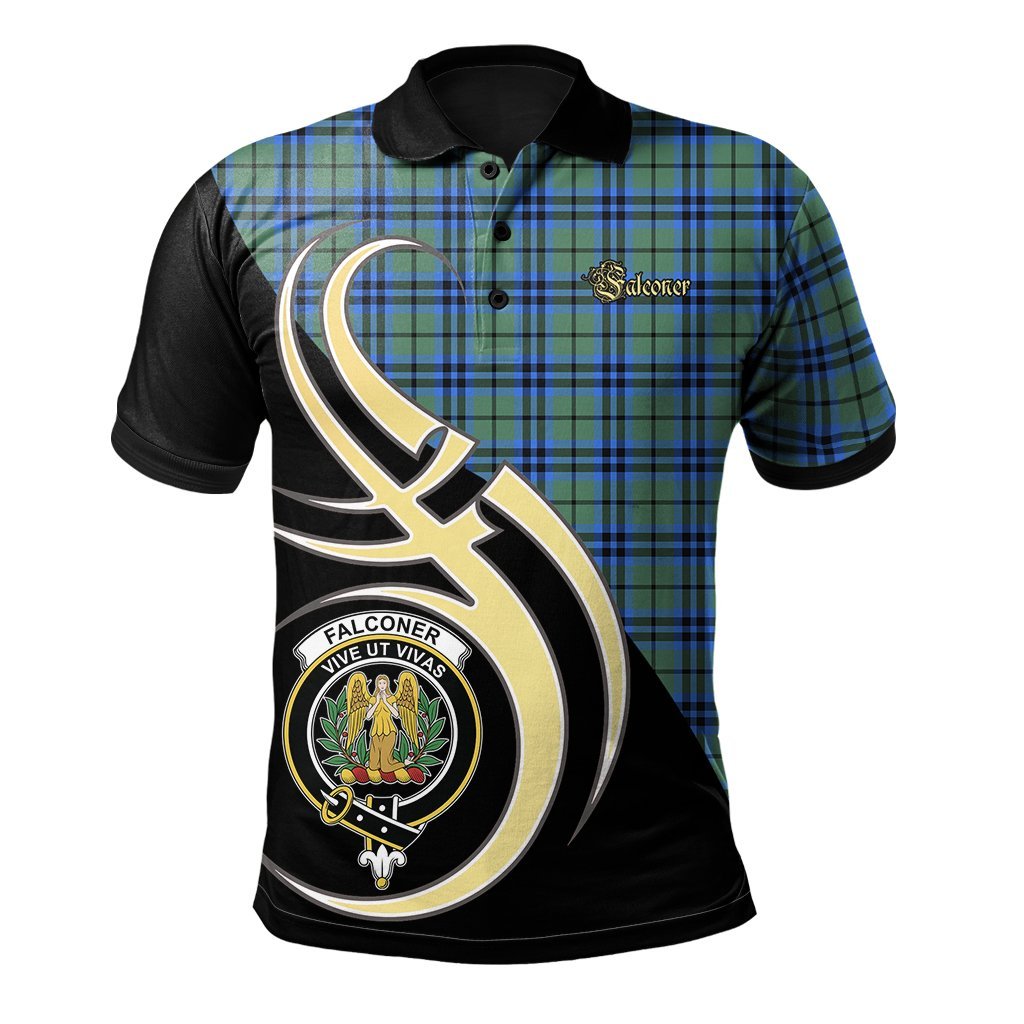 Falconer Tartan Polo Shirt - Believe In Me Style