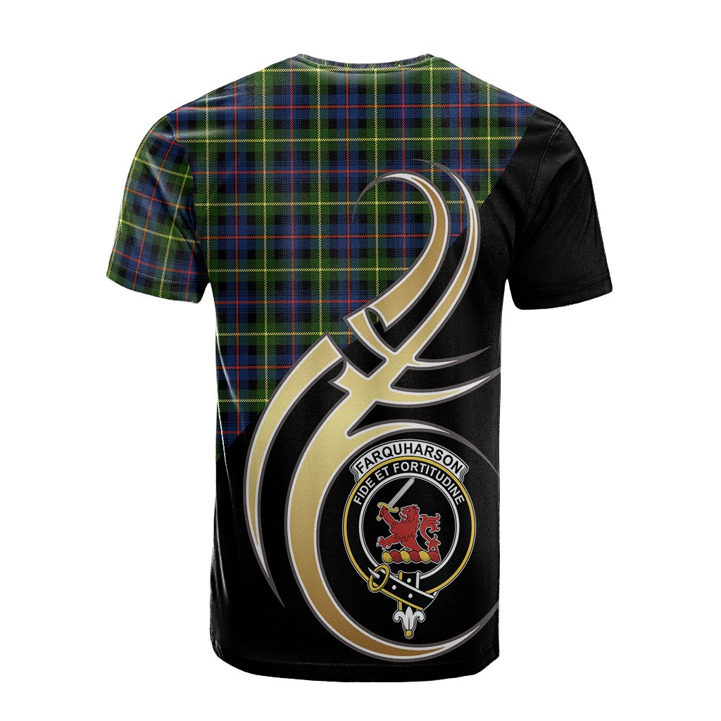 Farquharson Modern Tartan T-shirt - Believe In Me Style