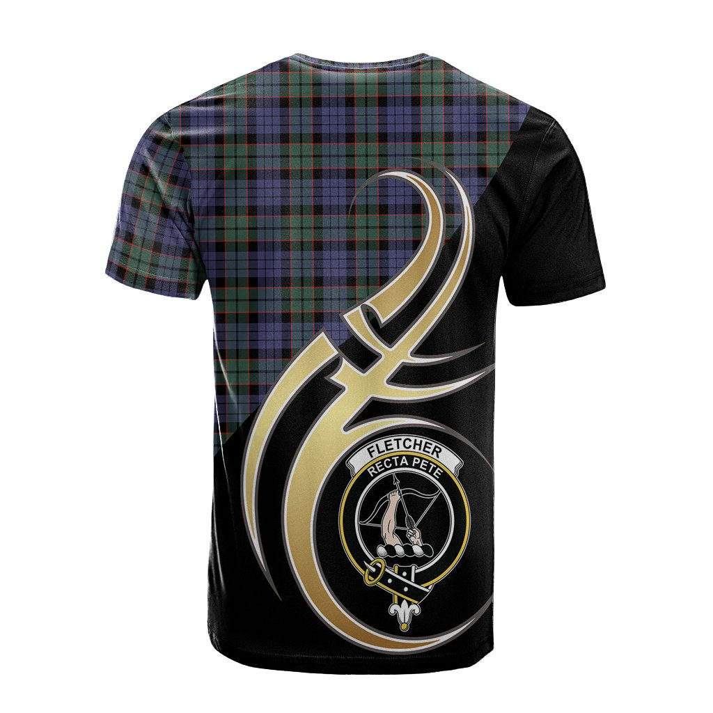 Fletcher Modern Tartan T-shirt - Believe In Me Style