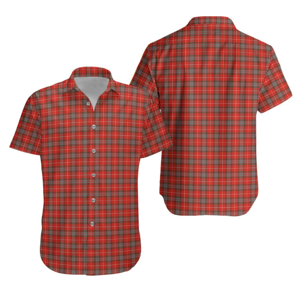 Fraser Weathered Tartan Hawaiian Shirt