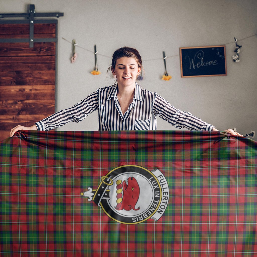 Fullerton Tartan Crest Tablecloth