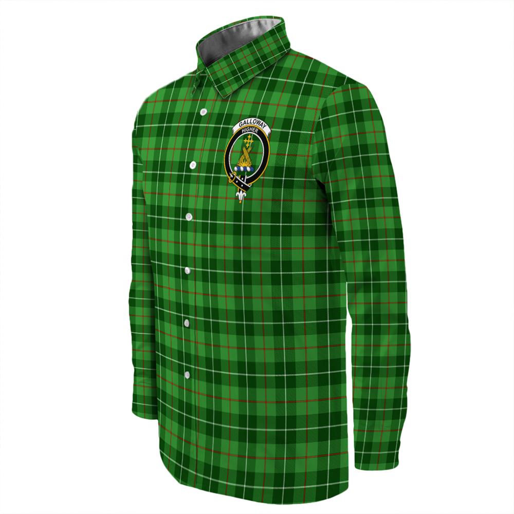 Galloway District Tartan Long Sleeve Button Shirt