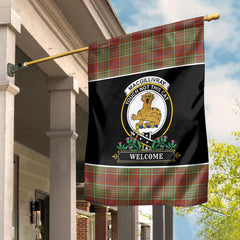 MacGillivray Hunting Ancient Tartan Crest Garden Flag - Welcome Style