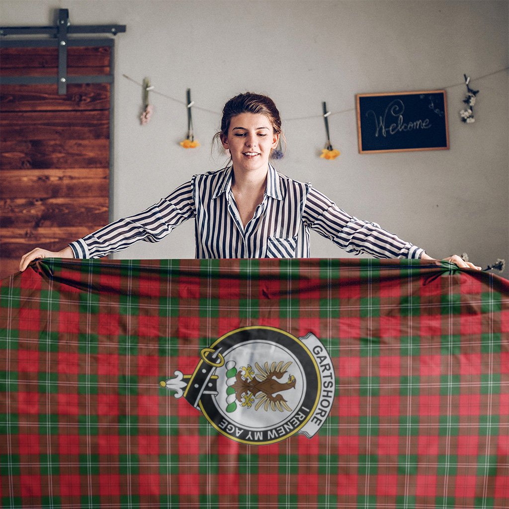 Gartshore Tartan Crest Tablecloth