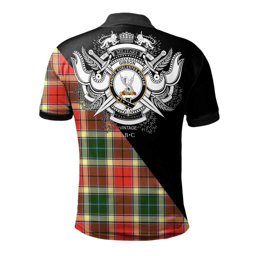 Gibson Clan - Military Polo Shirt
