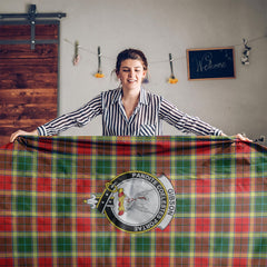 Gibson Tartan Crest Tablecloth