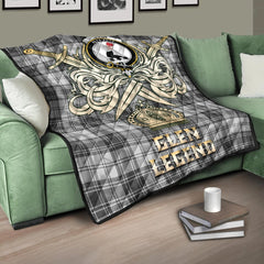 Glen Tartan Crest Legend Gold Royal Premium Quilt
