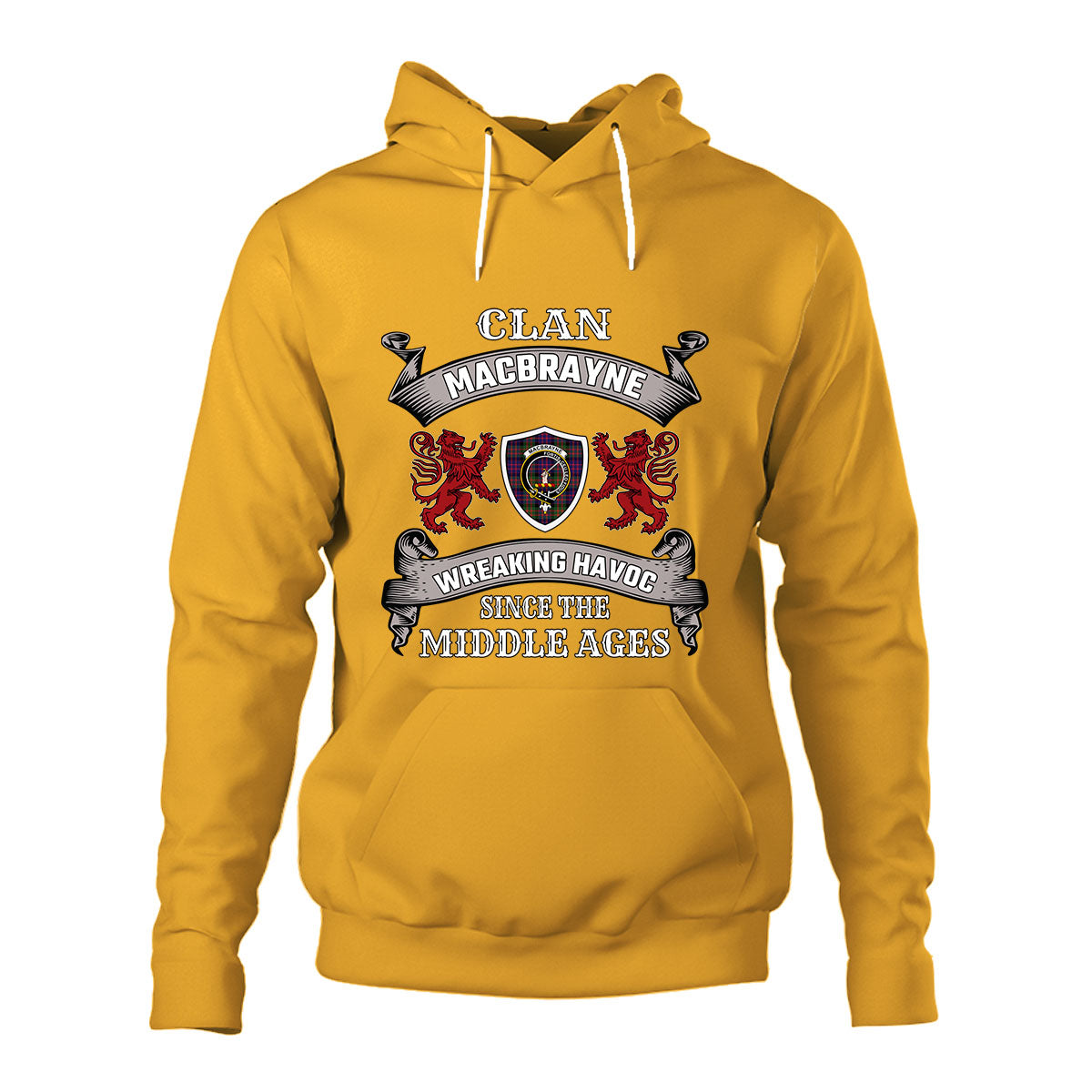 MacBrayne Family Tartan - 2D Unisex Hoodie