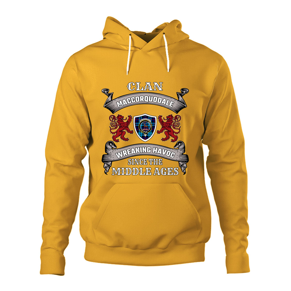 MacCorquodale Family Tartan - 2D Unisex Hoodie