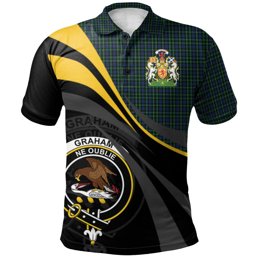 Graham of Montrose 03 Tartan Polo Shirt - Royal Coat Of Arms Style