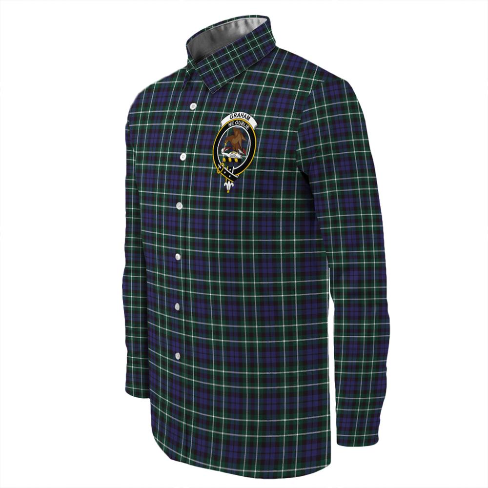 Graham of Montrose Modern Tartan Long Sleeve Button Shirt