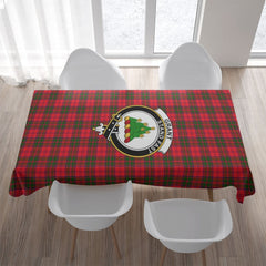 Grant Tartan Crest Tablecloth