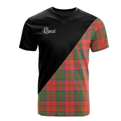 Grant Ancient Tartan - Military T-Shirt