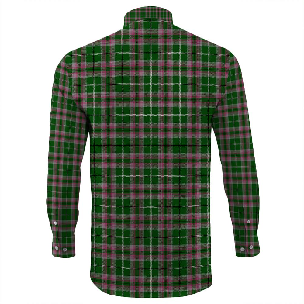 Gray Tartan Long Sleeve Button Shirt