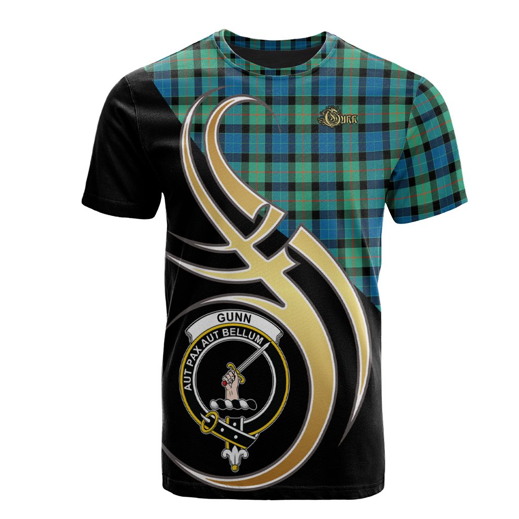Gunn Ancient Tartan T-shirt - Believe In Me Style