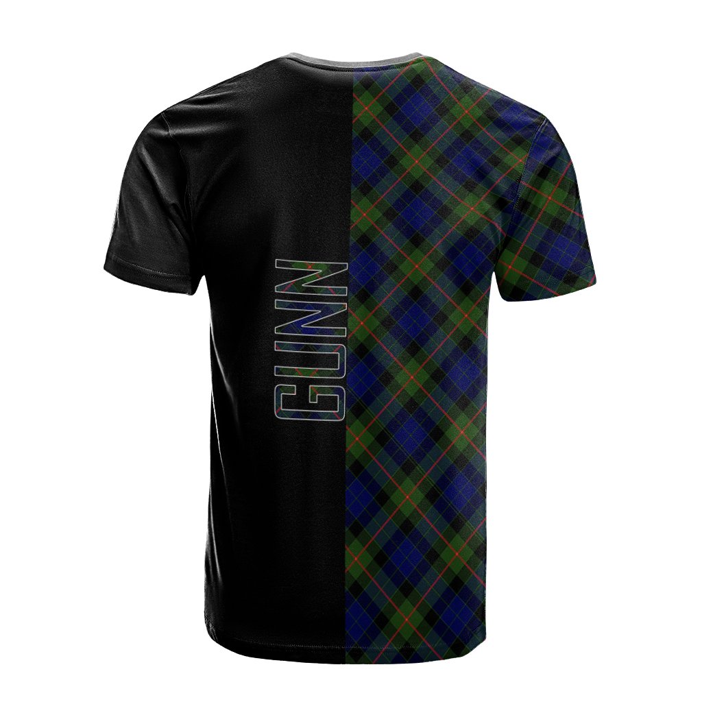 Gunn Modern Tartan T-Shirt Half of Me - Cross Style
